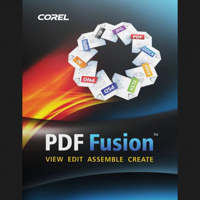 Corel PDF Fusion – PDF Editing Software – License with Email Delivery - Image 1