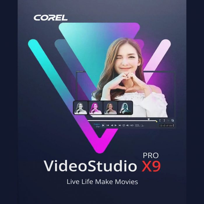 Corel VideoStudio Pro X9 – Video Editing Software – License with Email Delivery - Image 1