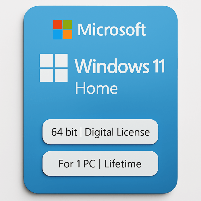 Windows 11 Home – License Key (64-bit, 1 PC, Email Delivery) - Image 1