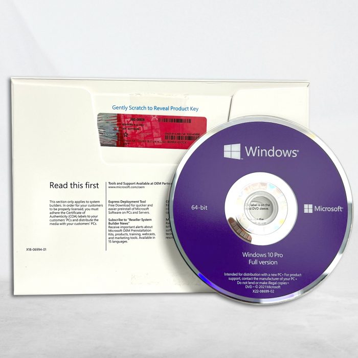Windows 11 Pro DVD Pack – Genuine Microsoft Installation Disc (64-bit) - Image 2