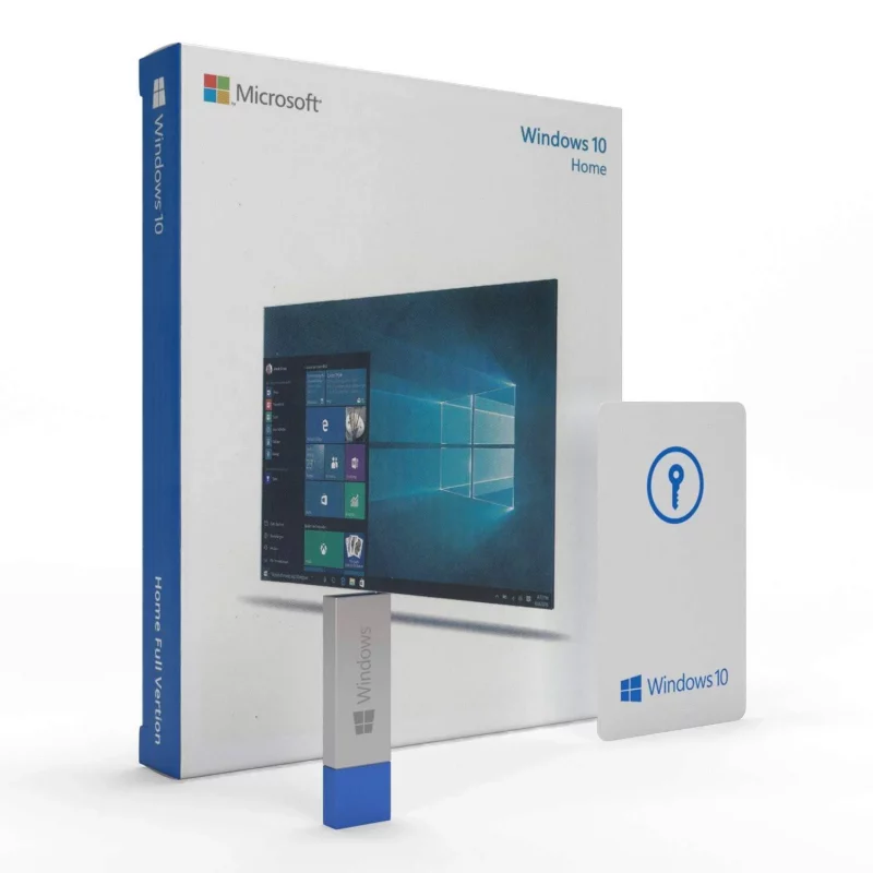 Windows 10 Home USB Pack product image – genuine UK retail edition