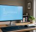 Windows 11 blue screen error displayed on a desktop computer